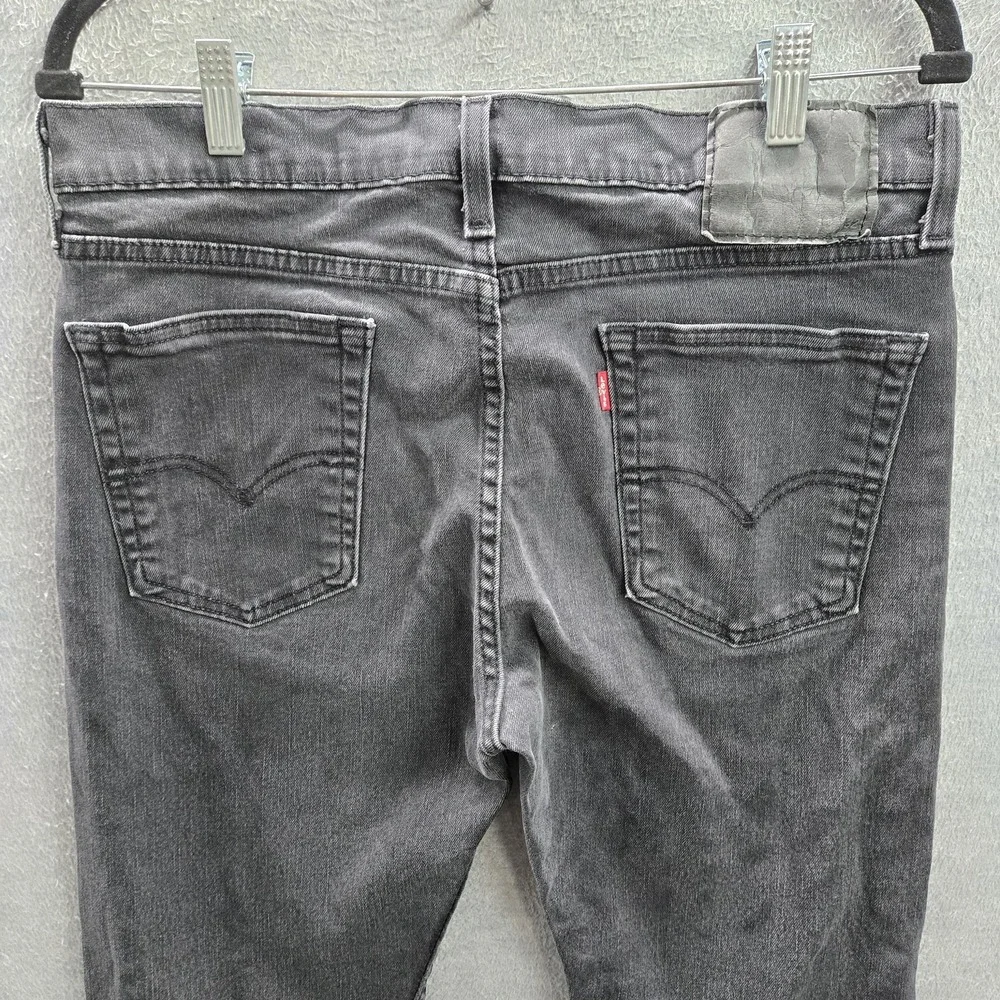 Levi's 510 Men Jeans 33X32 Black Denim Skinny 29